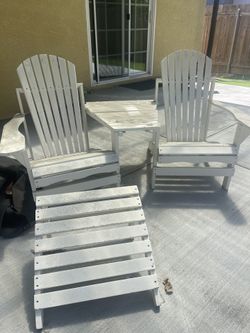 Wooden Patio Chairs With Table 