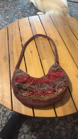 Beaded purse