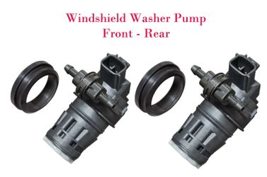 2 x Windshield Washer Pump Front - Rear  Fits: Nissan Murano 2015-2022