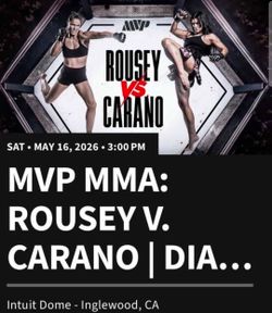 Rousey vs Carano: MVP MMA
