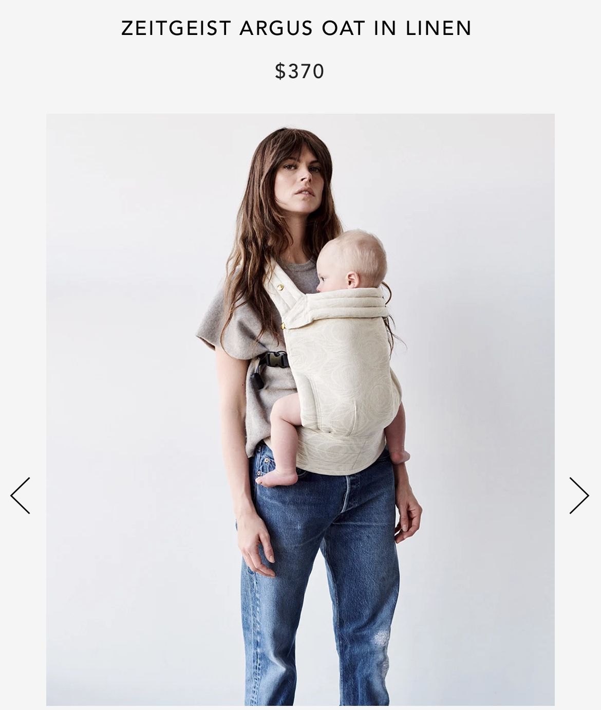 ARTIPOPPE ZEITGEIST ARGUS OAT IN LINEN CARRIER for Sale in La Mesa
