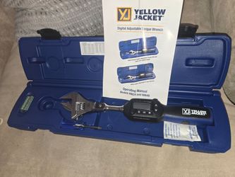 Yellow jacket digital torque wrench