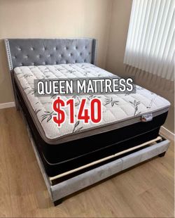 New queen mattress only $140
