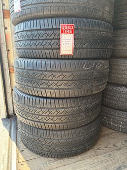 Continental ProContact 225/60R18 Tires Set of 4 250$ Installed and Balanced Located at 1305 Preston Ave Pasadena Tx 77503
