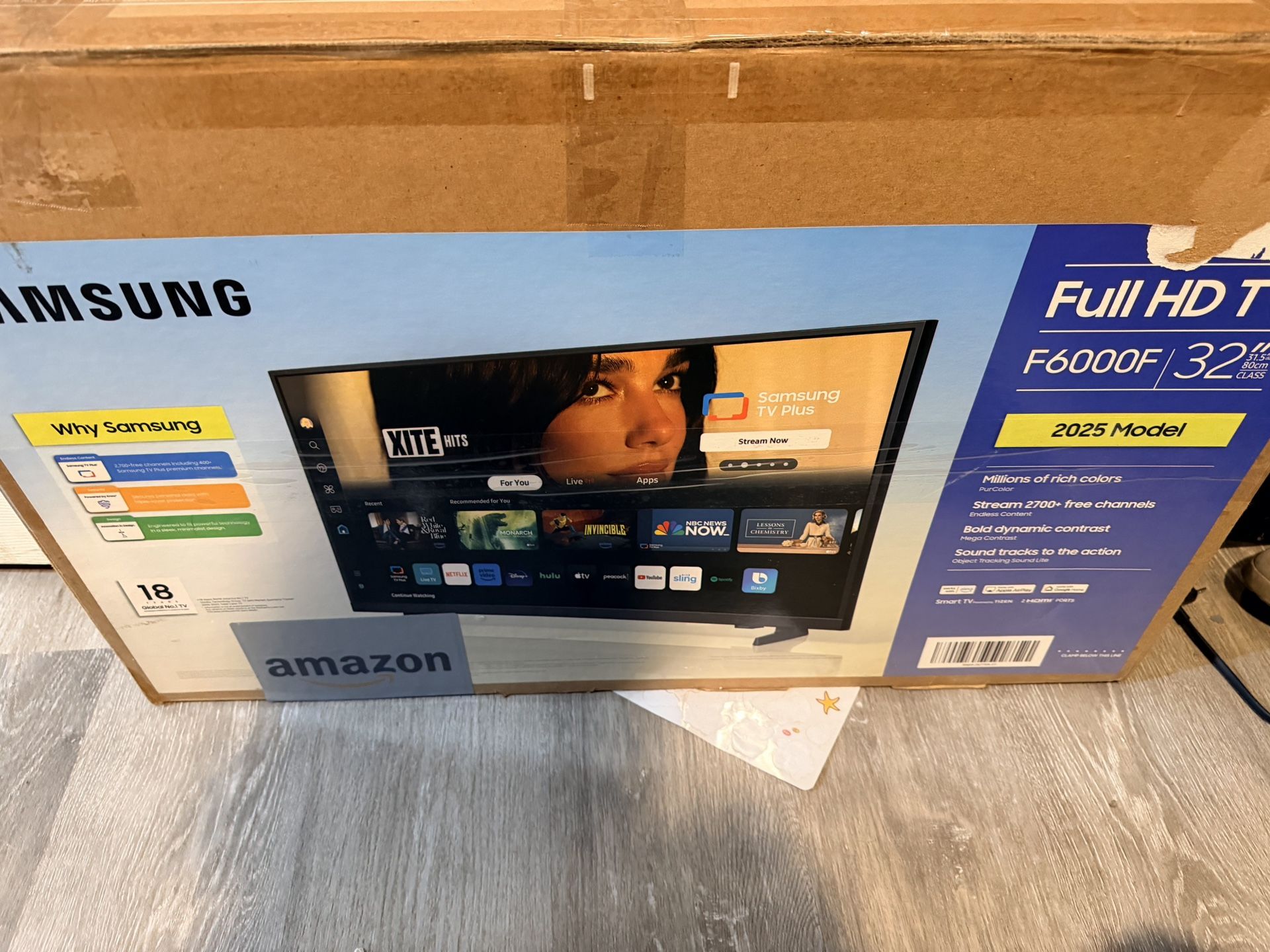 Samsung Tv 32-inch Fullhd F6000f
