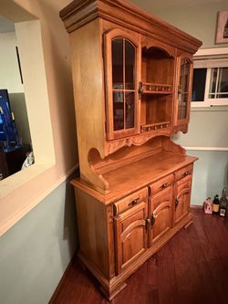 Wooden Hutch cabinet