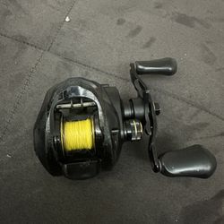BassProshop MegaCast Baitcaster Fully Spoiled 15Lb braid