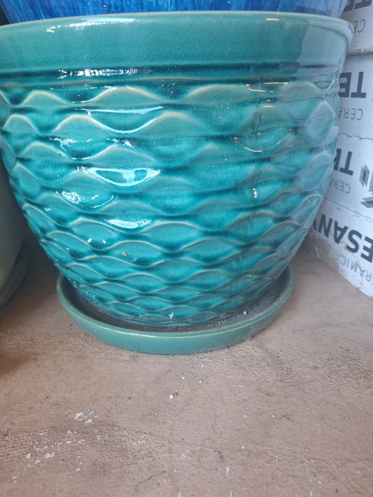 Glazed Ceramic Large Pot