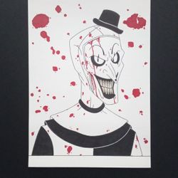 Art The Clown Drawing 