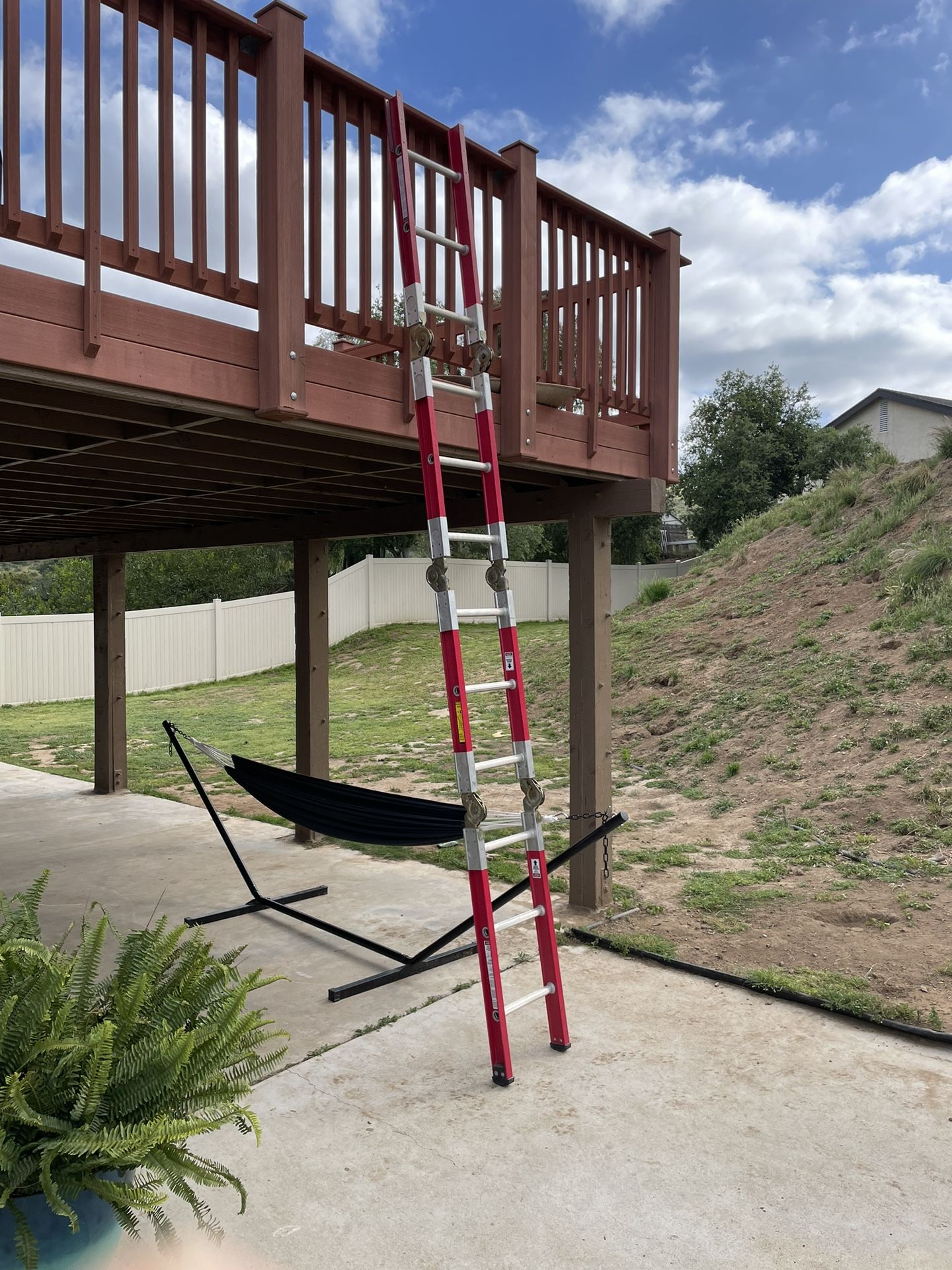 Louisville Articulating Ladder - 13 Ft