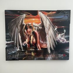 Fallen Angel Print By Artist Scotty Ziegler 