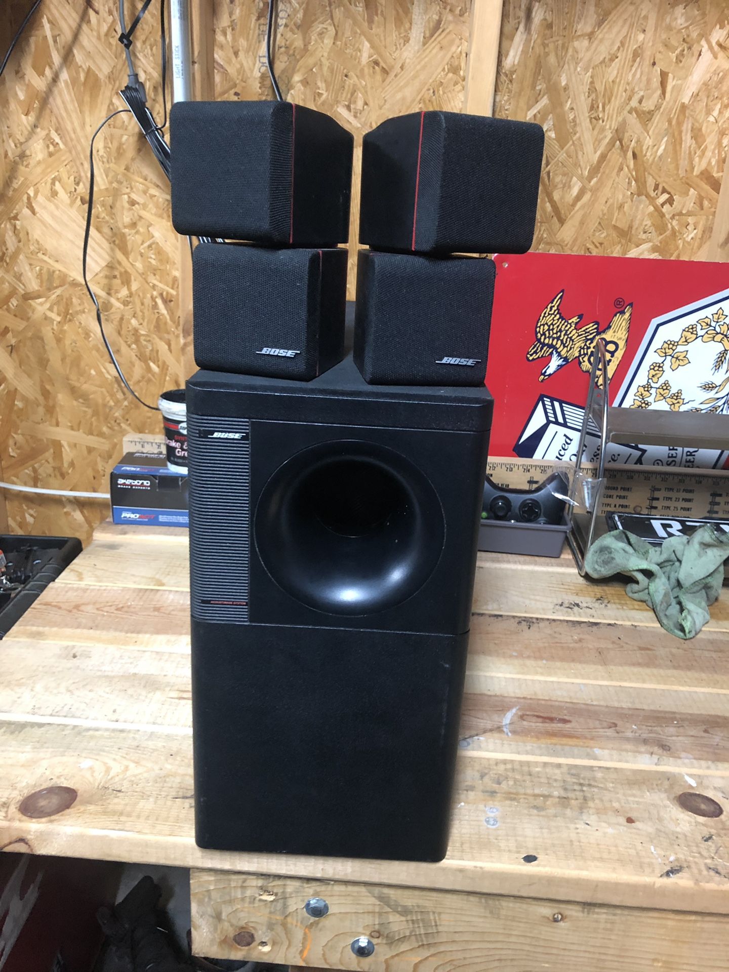 Bose 2.1 sound system