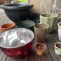 FREE Assorted Plant Pots