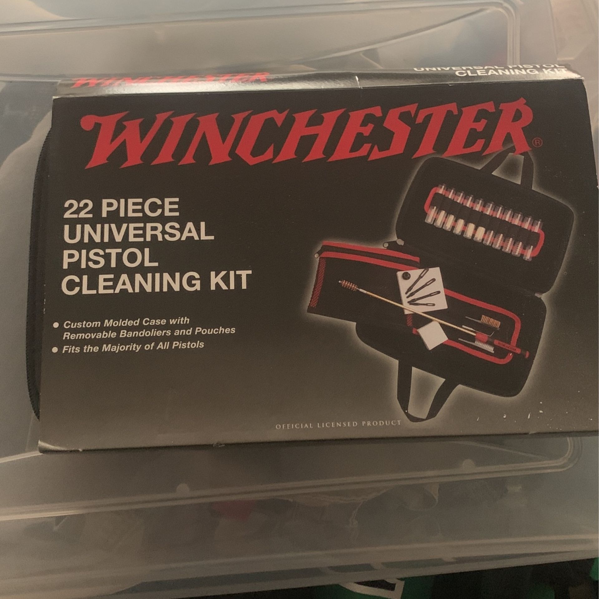 Pistol Cleaning Kit.