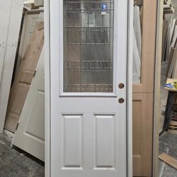 š„ Exterior Door ā Decorative Glass | Low-E Argon | Ready to Install