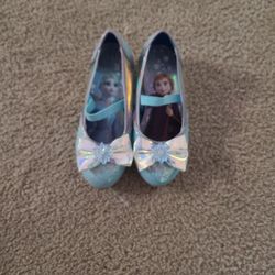 Size 11 Girls Disney Frozen Shoes Sandals Dress 