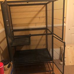 Ferret/small animal cage 63x36x25