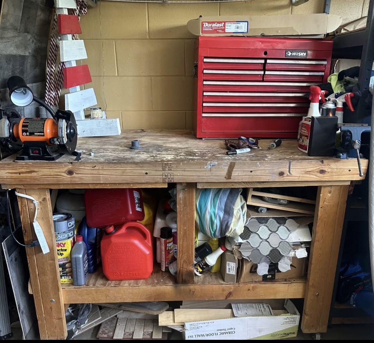 Work Bench For Garage