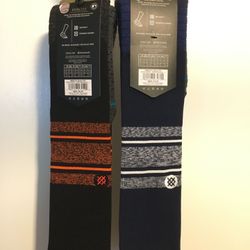 2 Pair STANCE Men’s Official Baseball Socks ( MLB ).