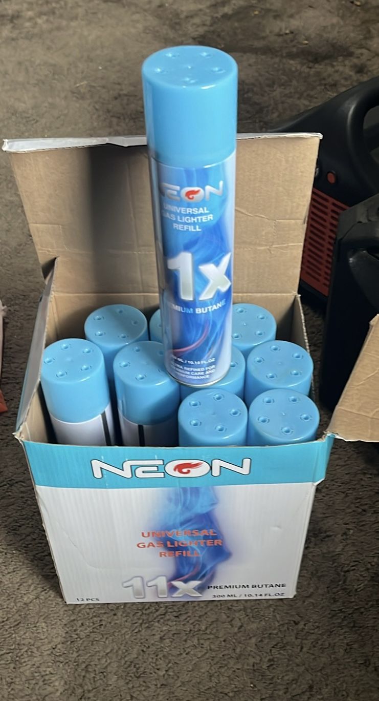 10 Cans Of Butane New 10.14 Oz Cans
