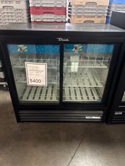 True Commercial Glass Door Refrigerator Merchandiser