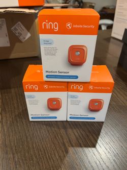 NEW! Ring Jobsite Security Motion Sensor