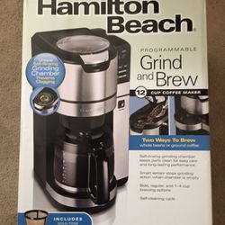 Hamilton Beach Grind and Brew Coffee Maker