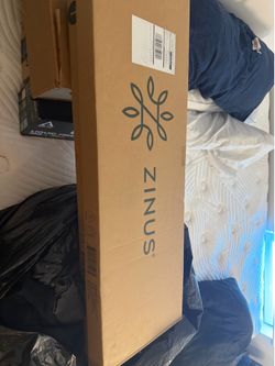 Zinus twin size mattress frame