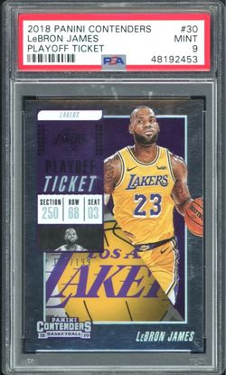 LeBron James PSA PLAYOFF TICKET