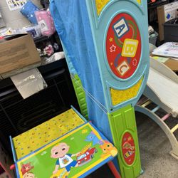 Toddler Bed Table And Storage Box Coco Melon 