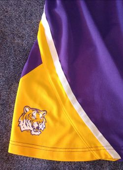 Nike LSU Tigers basketball shorts 2XL