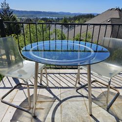 IKEA Glass Table And Chairs