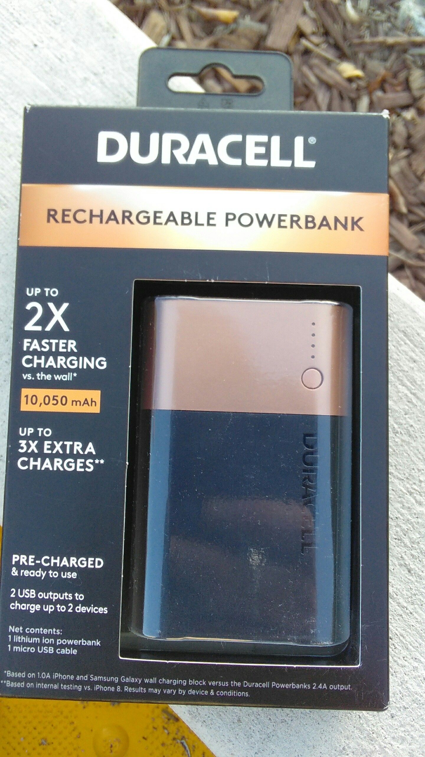 10,000 mAh Duracell Power Bank