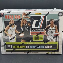 2025 WNBA Donruss Basketball Mega Box (Sealed)