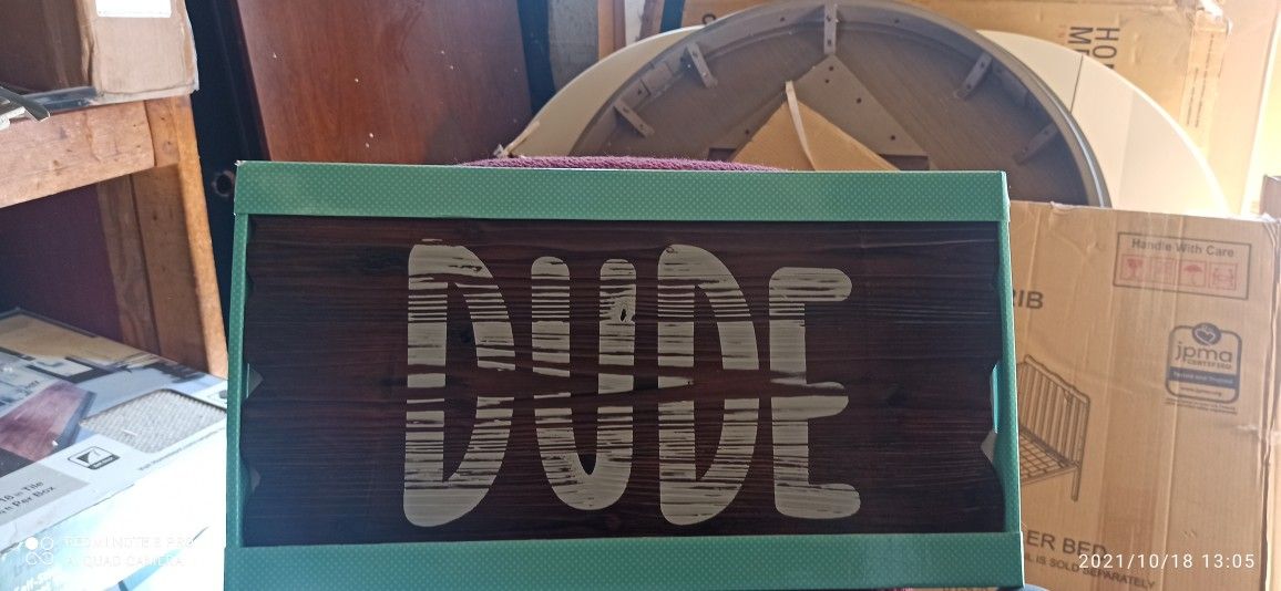 Dude  Sign 