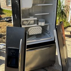 Maytag Stainless French Door Fridge – Works Great