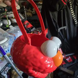 Elmo Trick Or Treat Basket