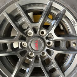 TRD RIMS AND TIRES
