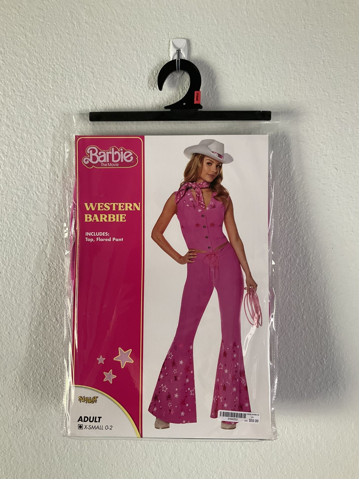 Spirit Halloween Barbie The Movie Western Barbie Costume Adult Size Extra Small