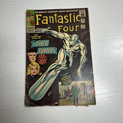 Fantastic Four #50 Marvel 1966 Silver Surfer Galactus Key Issue Comic!