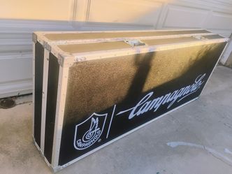 Vintage Campy Campagnolo Trade Show display travel hardcase crate box