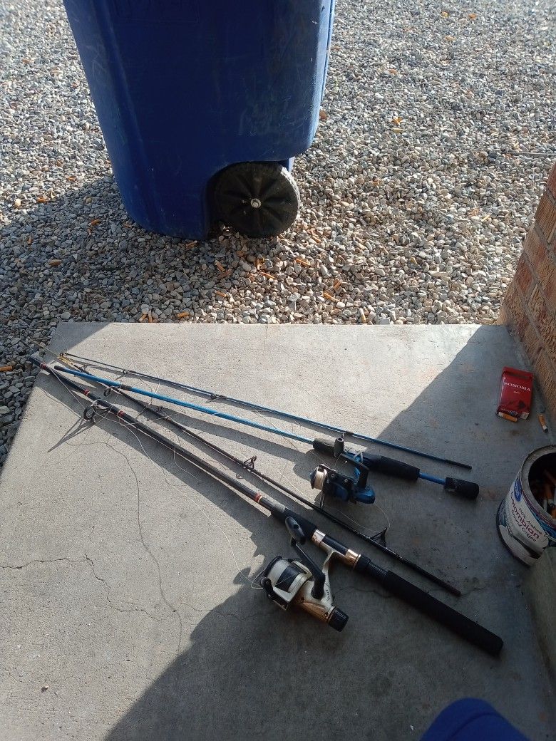 2 Fishing Poles