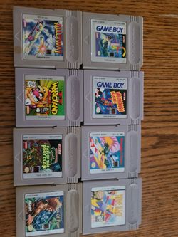 Gameboy authentic game lot
