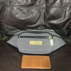 Jujube Waist Bag With Credit Card Bag 