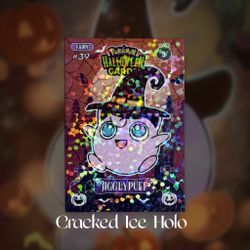 Jigglypuff Trick Or Treat Pokemon Card