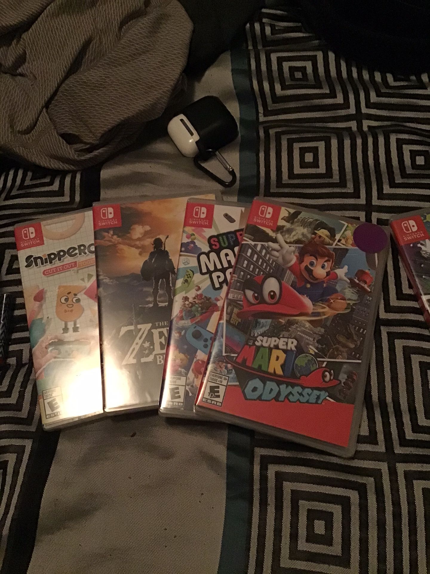 New in package Nintendo switch games