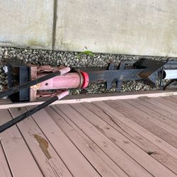 Hand Log Spliter Works Good Hidráulico 65 Dls Used