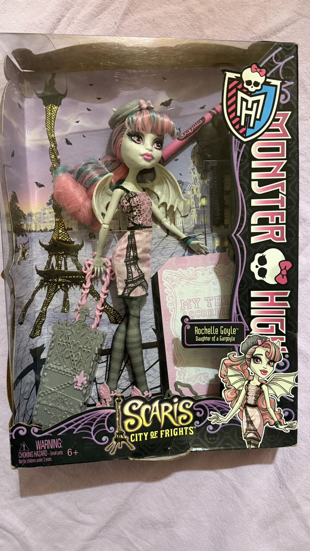 Mattel Monster High Scar is City Of Frights Rochelle Boyle Doll 2012