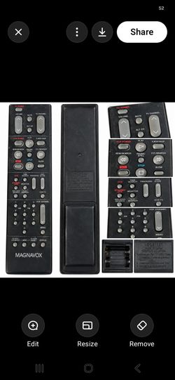 Magnavox VSQS1050 OEM VCR Remote Control Vintage Made in Japan