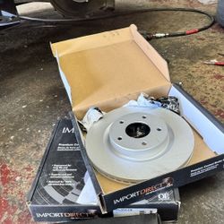 Brake Pads Rotor $299 With Install Most Car Pair 